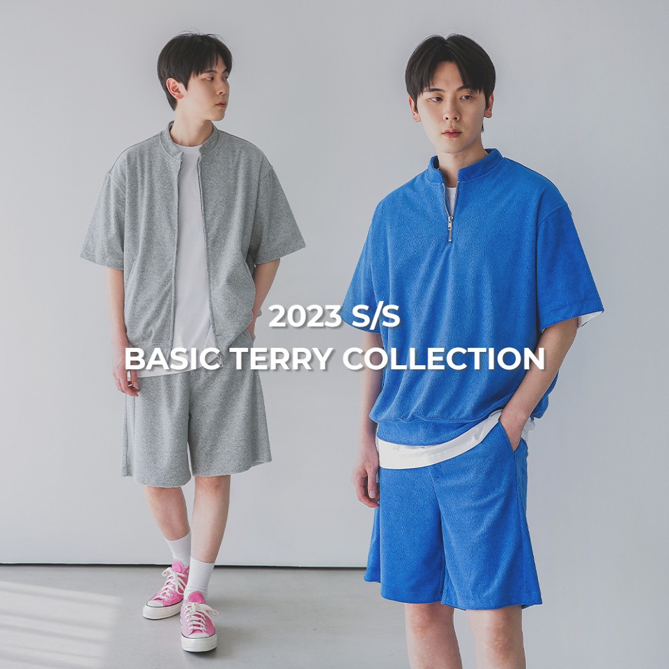 ALVINCLO 2023 S/S BASIC TERRY COLLECTION